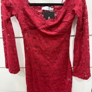 That So Fetch Zila Dress Burgundy